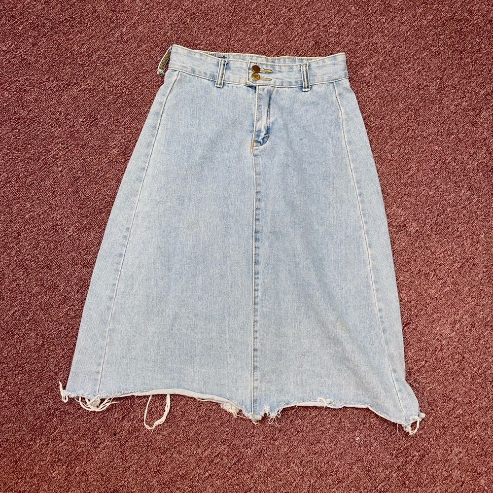 Denim skirt